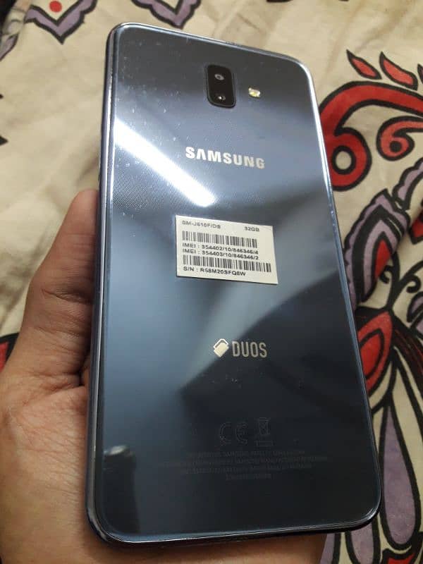 samsung j6+ blue 0