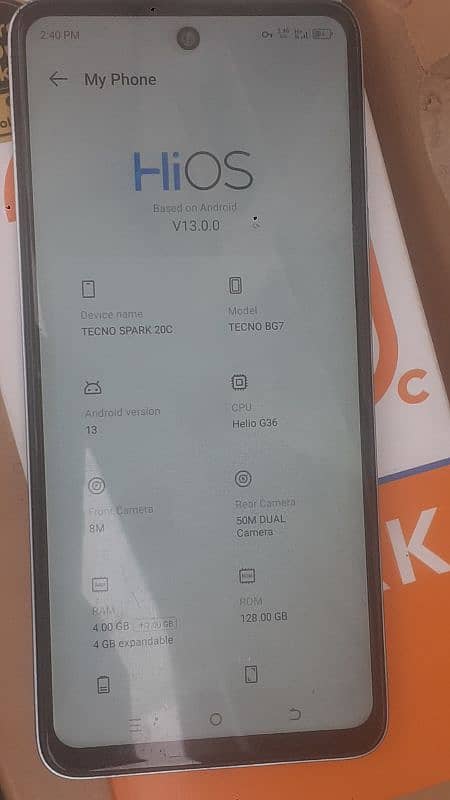 tecno spark 20c 1