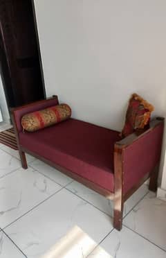 2 seater sofa(deewan style) available in excellant condition.