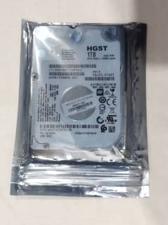 (HGST) Hitachi 1tb hard disk for laptop with 100% Health