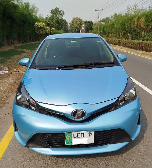 Toyota Vitz Total Genuine Model 2014 registered 2017 0