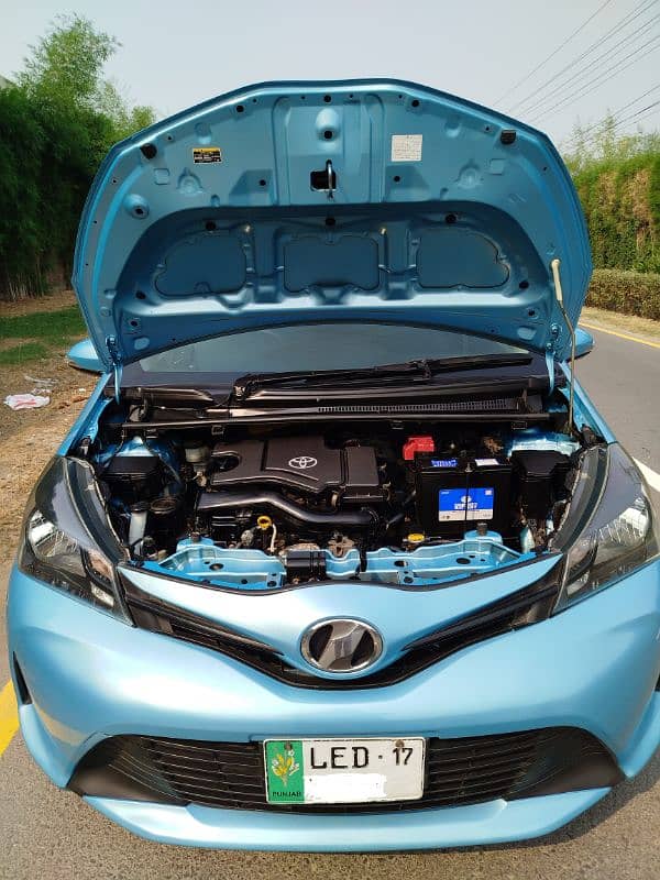 Toyota Vitz Total Genuine Model 2014 registered 2017 8