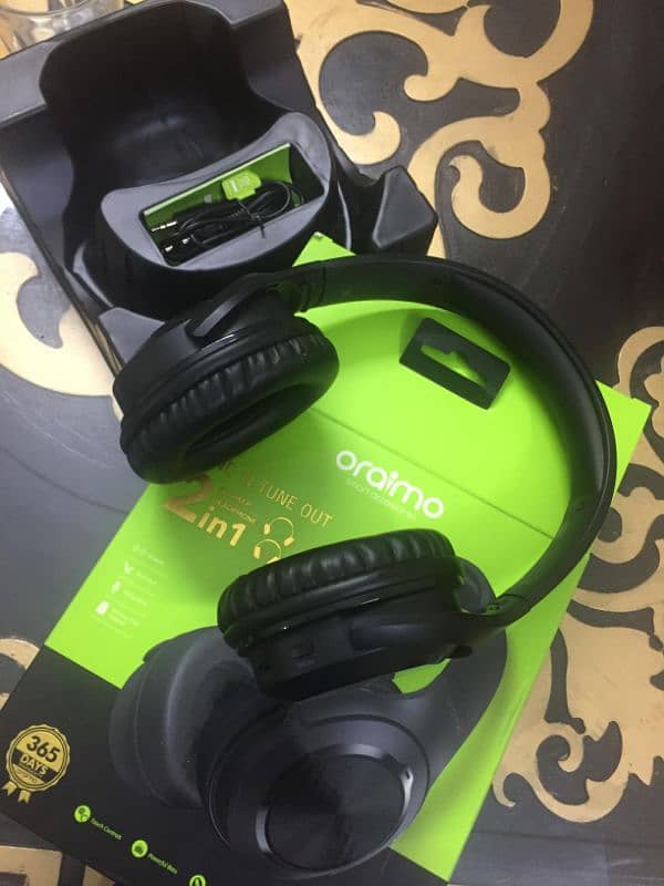 Oraimo Theatre 2 ( 2in1 ) Wireless headphones Speaker to headphones 2