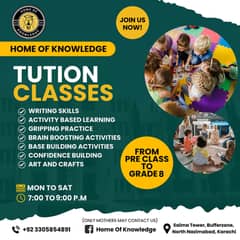 Interactive Tuition Centre Classes for Students - Pre-Class to Grade 8