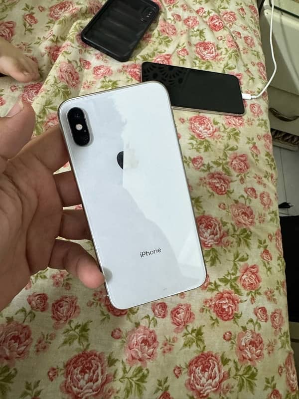 i phone x 10 7 condition white colour battery service 7