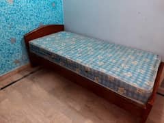 Single bed with mattress 0