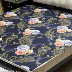 PRINTED MATTRESS COVER(Double bed size)