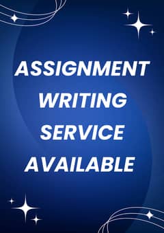 Assignment writing service available