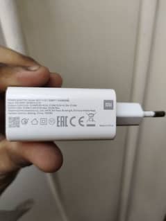 Redmi ka 33 watt original charger hai only adaptor