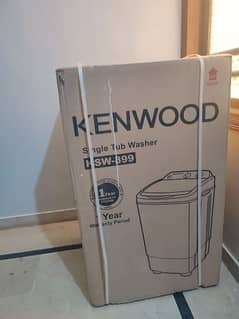 Kenwood single tube 8kg (New)