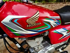 Honda 125 Model 2023 Fabulous LusSh condition Biometric Available