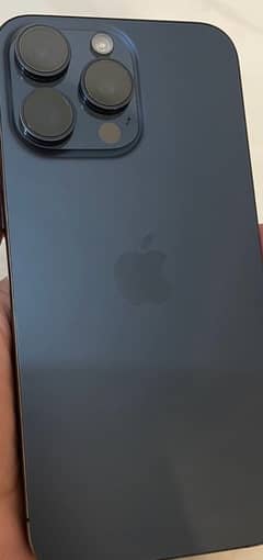 iphone 15 pro max 256 GB PTA Approved BLUE TITANIUM