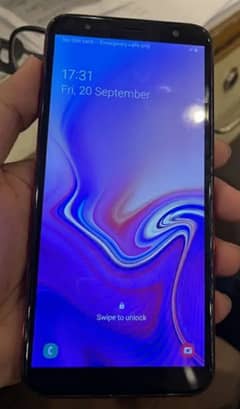 Samsung Galaxy J6 plus.       only mobile