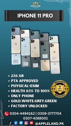 IPHONE 11 PRO PTA APPROVED