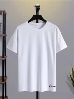 1 Pc Polyester Plain T-Shirt 0