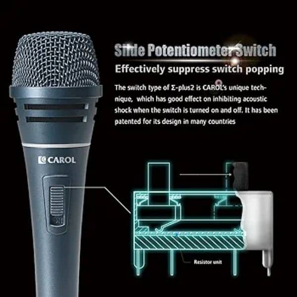 CAROL Sigma-plus2 Dynamic Microphone 4