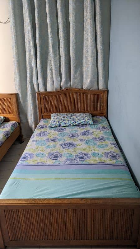 two single beds in good condition 1