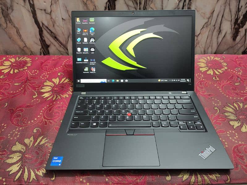 Lenovo Thinkpad T14 Gen 2 (11th gen) 2GB nvidia MX450 DDR6 Graphics 1