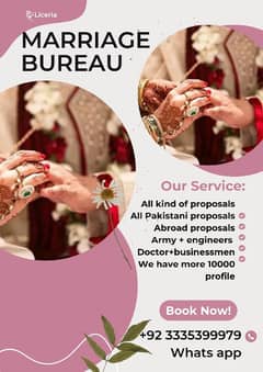 Marriage bureau services | Marriage counseling