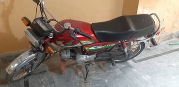 honda cd70 2021 model (new condition)