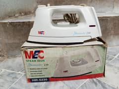 MEC steam iron