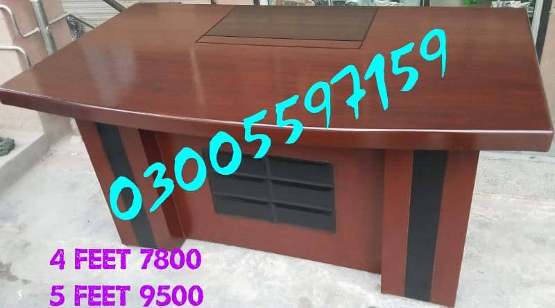 Office table computer workstation draw study desk use furniture chair 2