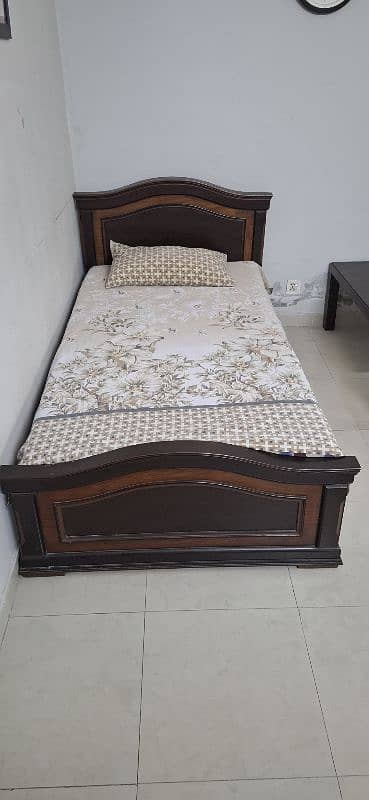 Solid wood Single bed 0