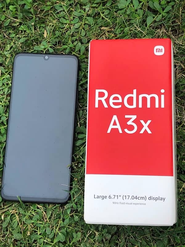 Redmi a3x with box pack 0