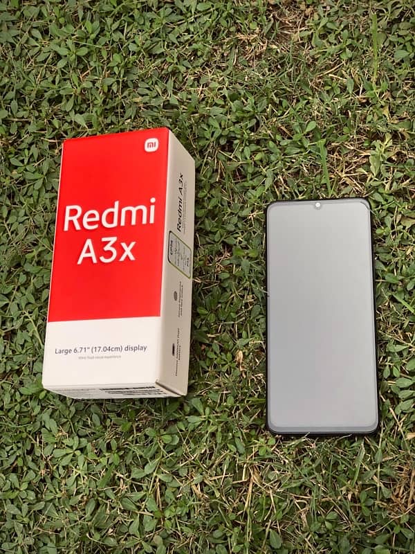 Redmi a3x with box pack 10