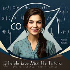 Female Online Math Tutor