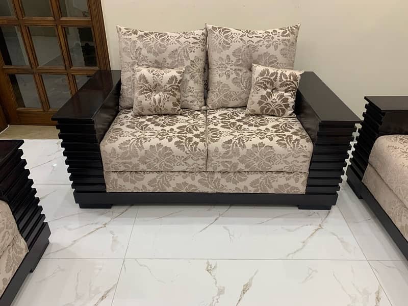 3 Piece Solid Wood Sofa Set just like new for Sale 0