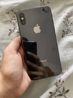 Iphone X 256gb PTA approved -black