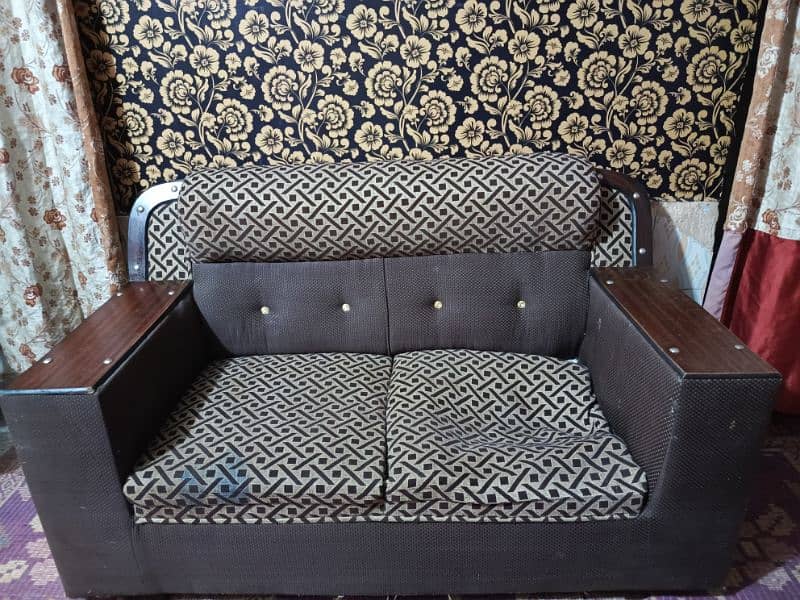 Sofa set / 8 Seater Sofa / 3+2+1+1+1 sofa set  with two extra sofas 4