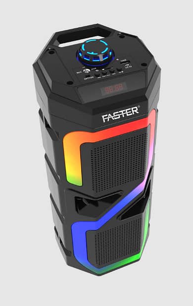 FASTER RAINBOW 7 POWERFUL BASS WIRELESS SPEAKER 1