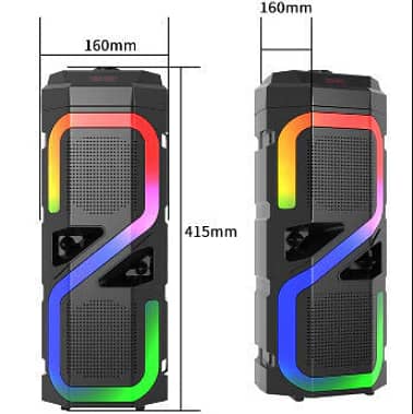 FASTER RAINBOW 7 POWERFUL BASS WIRELESS SPEAKER 4