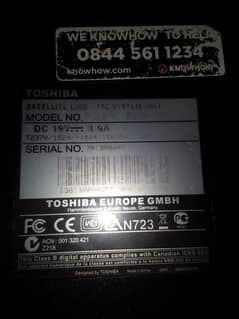 Toshiba 2gb ram 1.7ghz processor