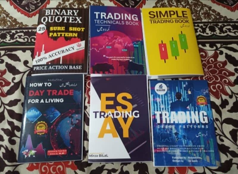 6 Trading Book Set Basic To Advance Level Crypto Forex Binary Quotex 3