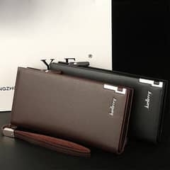 Men's long slim wallet| Wallet plus Card holder |High Quality wallet