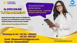 Online Educational tution class for Edexcel GCE Maths/IGCSE/CIE