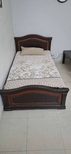 Solid Wood Single Bed