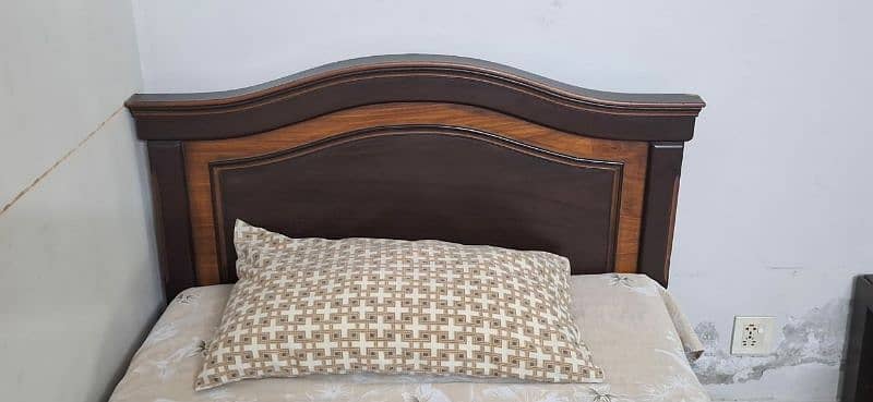 Solid Wood Single Bed 4