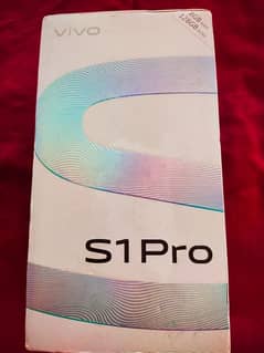 vivo S1Pro 8/128 urgent sale