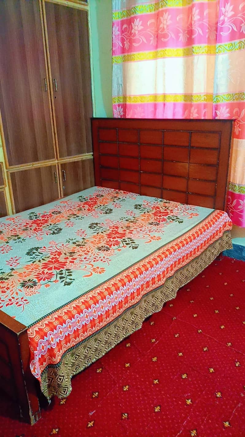 Double Bed For sale in Good Condition 3