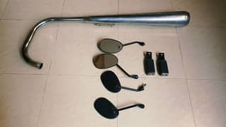 Honda 125 original side mirrors and salancer original