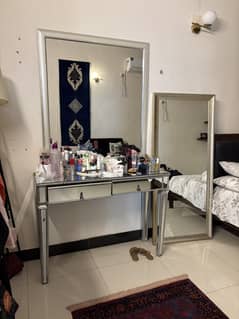 Dressing Table and Mirror