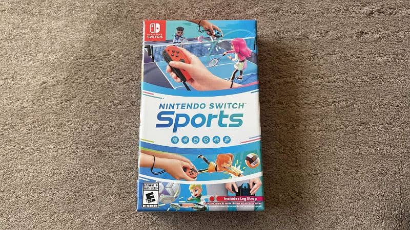 Nintendo Switch Sports (With foot strap and Box) Negotiable 1