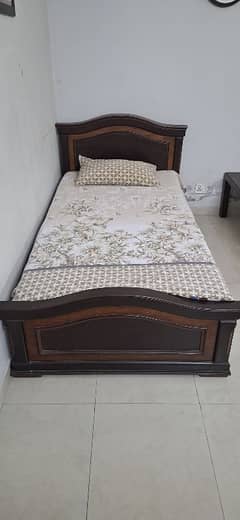 Solid Wood Single bed