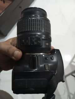 Nikon D3200 with lens 18-55mm