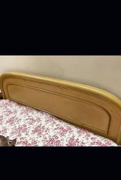 Wooden Bed Set 0