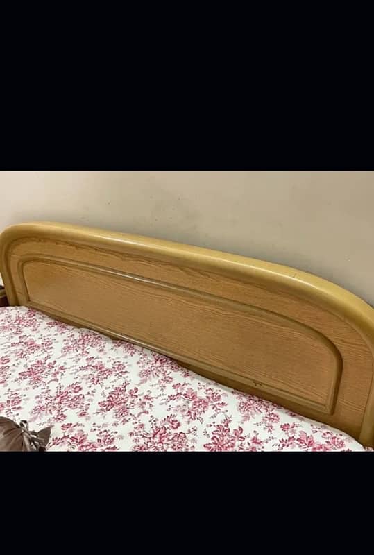 Wooden Bed Set 0